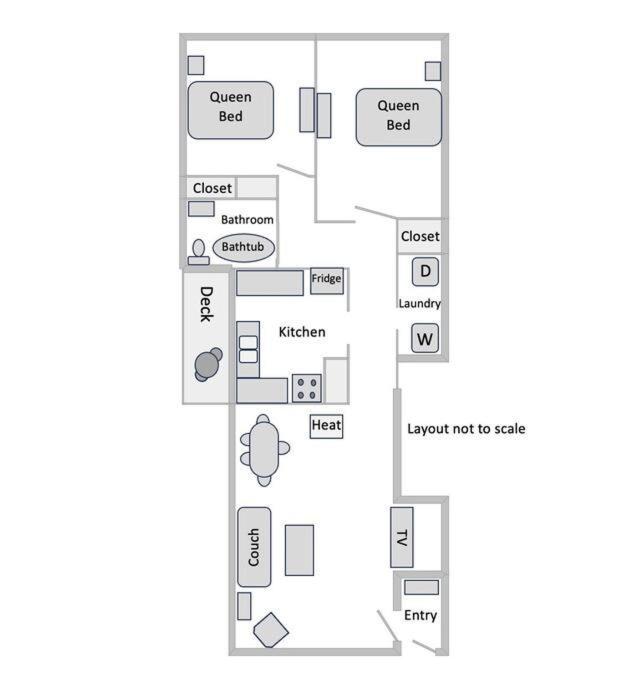 Historic Downtown Riverview Flat, No. 2 Astoria Esterno foto